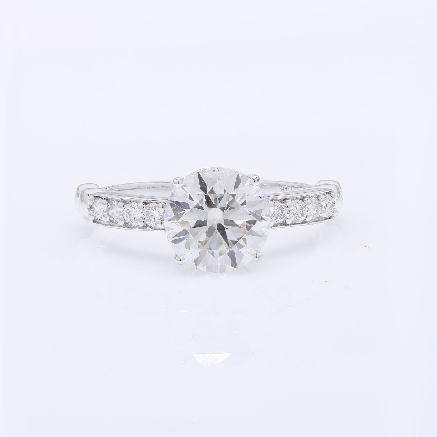 2.30 Carats Lab Grown Diamond 14K Gold Ring