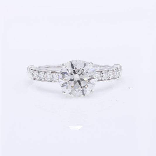 2.30 Carats Lab Grown Diamond 14K Gold Ring