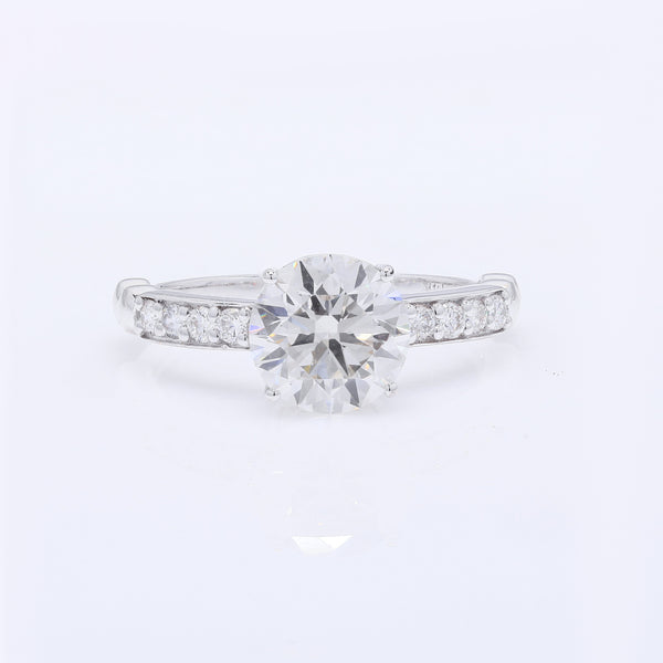 2.30 Carats Lab Grown Diamond 14K Gold Ring