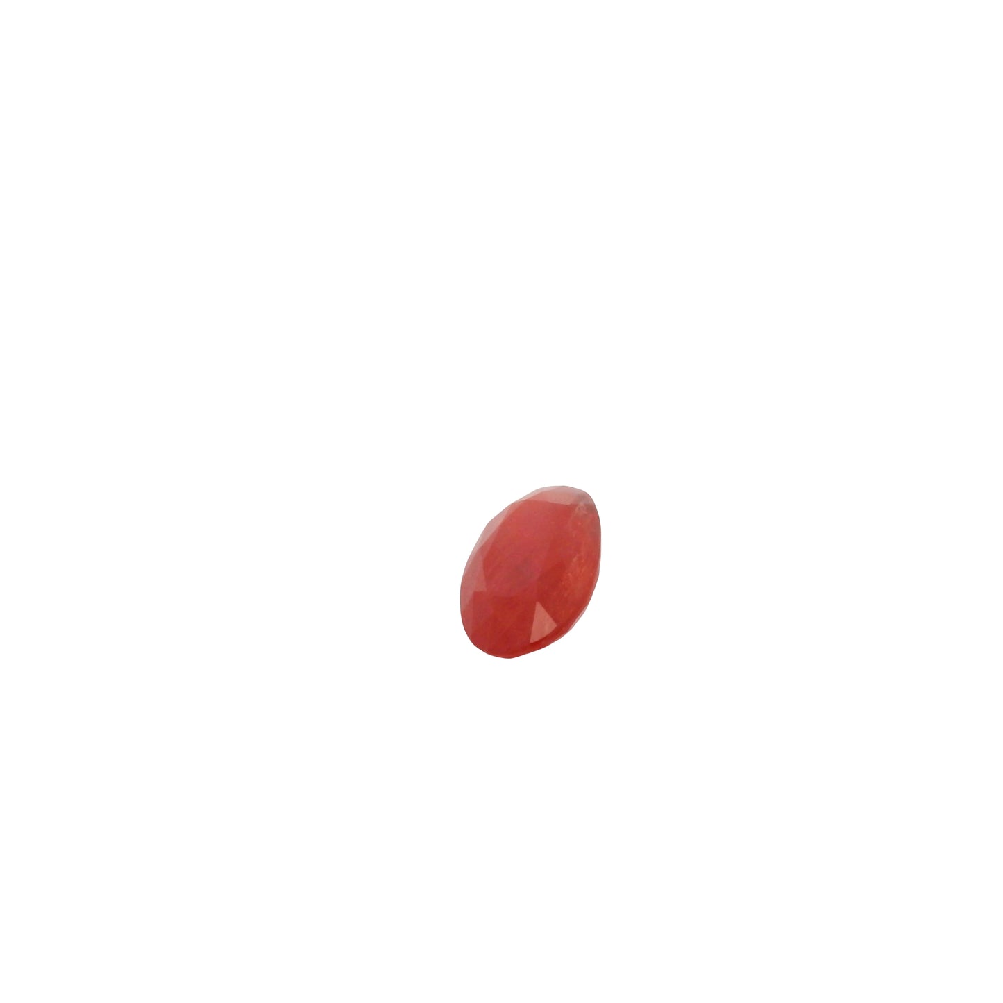 2.76 Orange Sapphire Oval Gemstone
