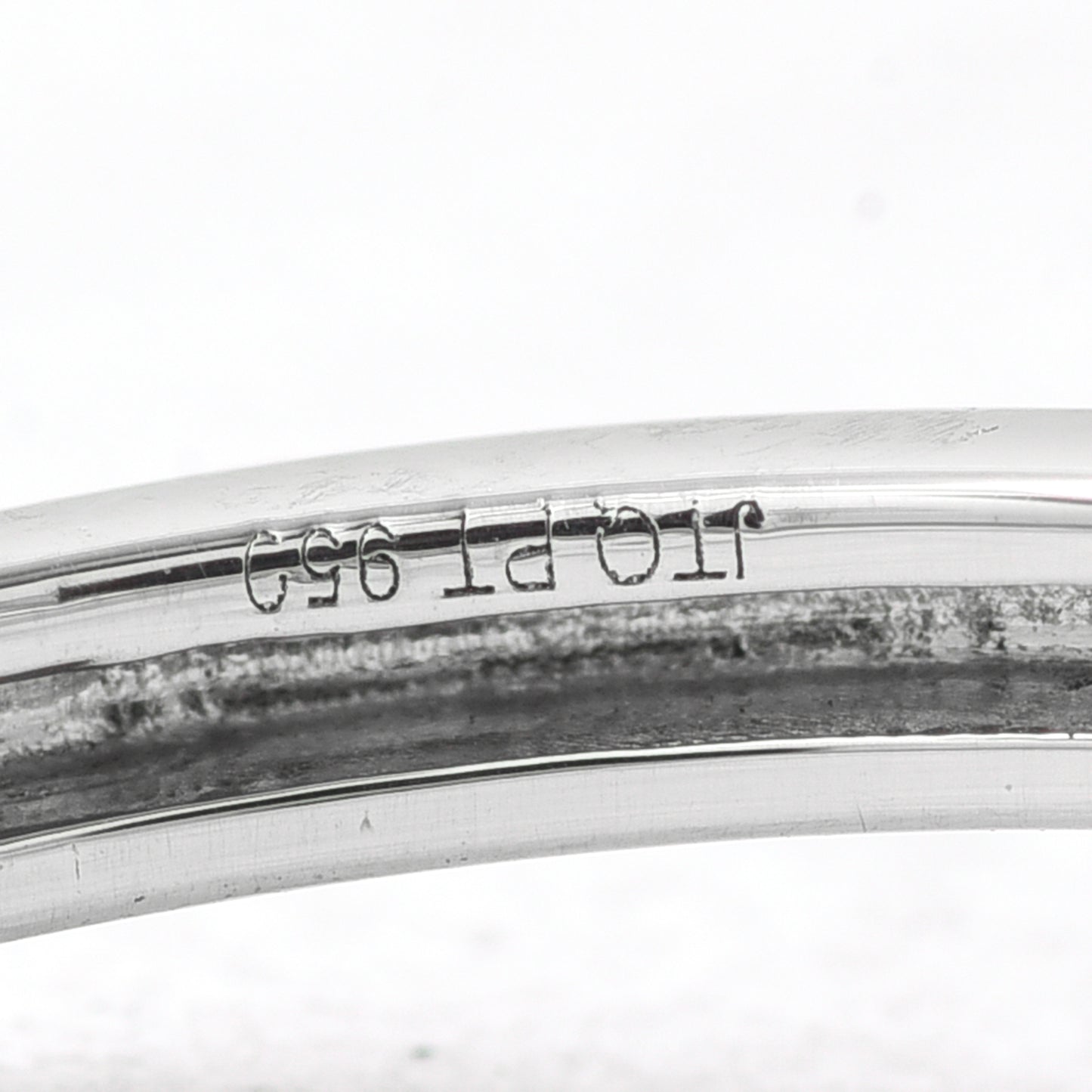 3.34 Ct Radiant Lab Grown Diamond 950 Platinum Ring