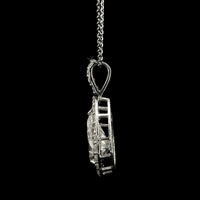 3.07 Carats Lab Grown Diamond 14K Gold Pendant
