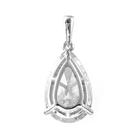4.31 Carats Lab Grown Diamond 14K Gold Pendant