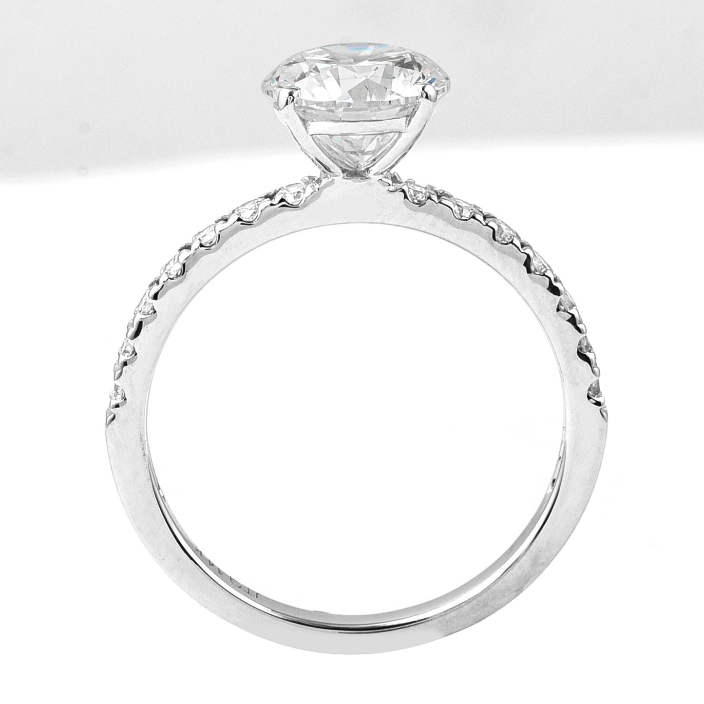 2.22 Carats Lab Grown Diamond 14K Gold Ring