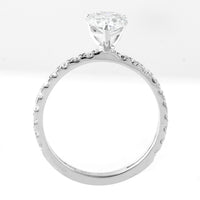 2.00 Carats Lab Grown Diamond 950 Platinum Ring