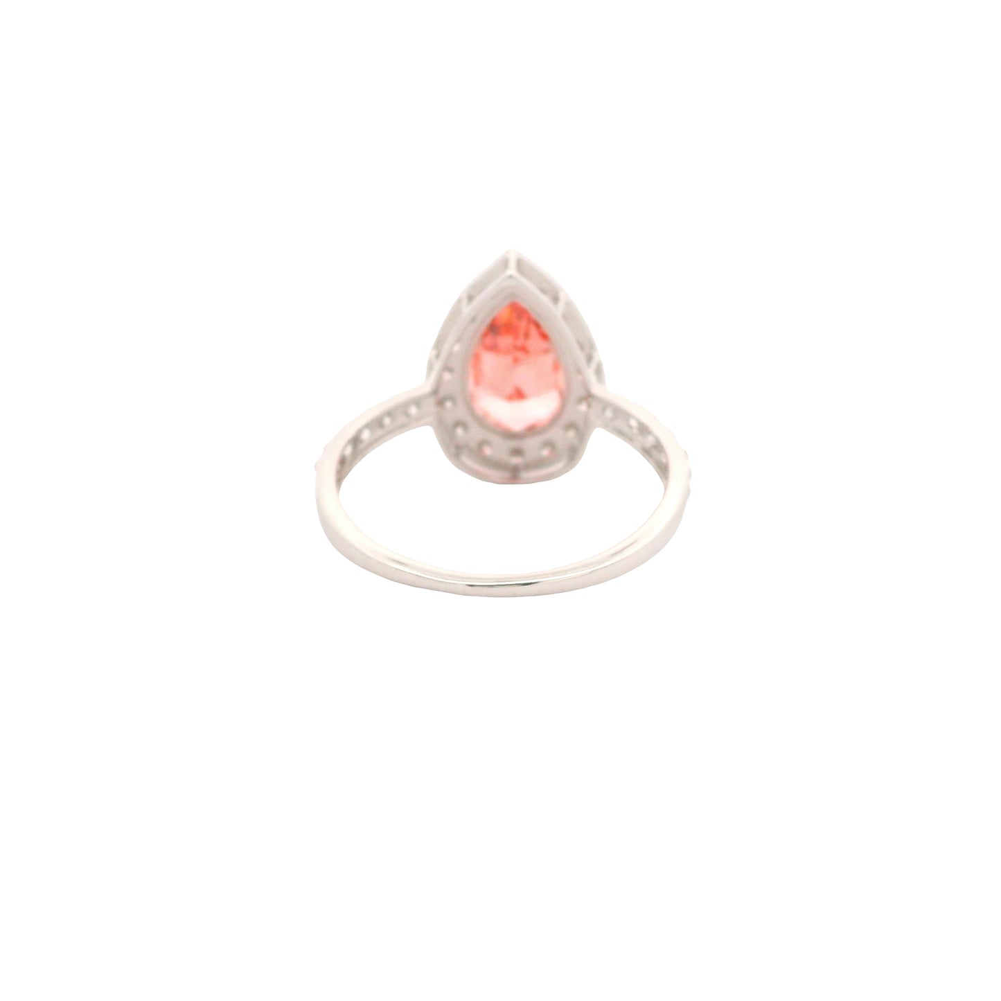 2.69 Carats Pink Lab Grown Diamond 14K Gold Ring