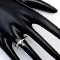 0.00 Ct Plain 925 Sterling Silver Ring