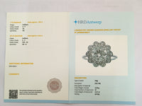 2.21 Carats Lab Grown Diamond 14K Gold Ring