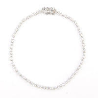 4.59 Carats Lab Grown Diamond 14K Gold Bracelet