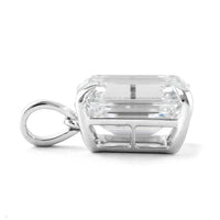 5.03 Carats Lab Grown Diamond 14K Gold Pendant