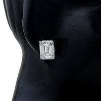 10.16 Carats Lab Grown Diamond 14K Gold Earrings