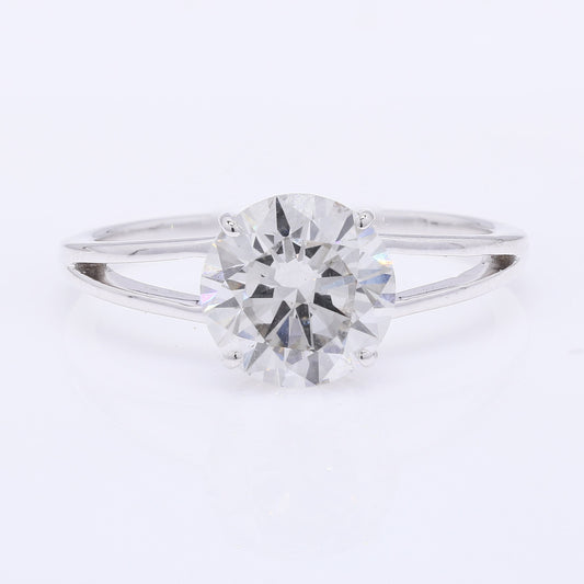 2.12 Carats Lab Grown Diamond 14K Gold Ring