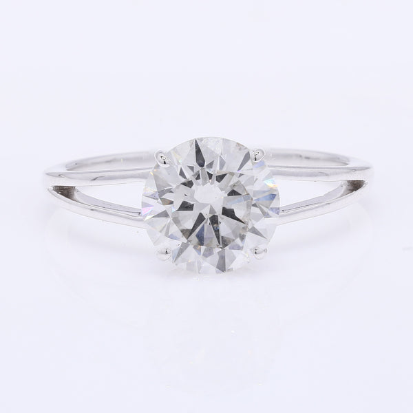 2.12 Carats Lab Grown Diamond 14K Gold Ring