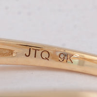 1.16 Ct Oval Sapphire 9K Gold Ring