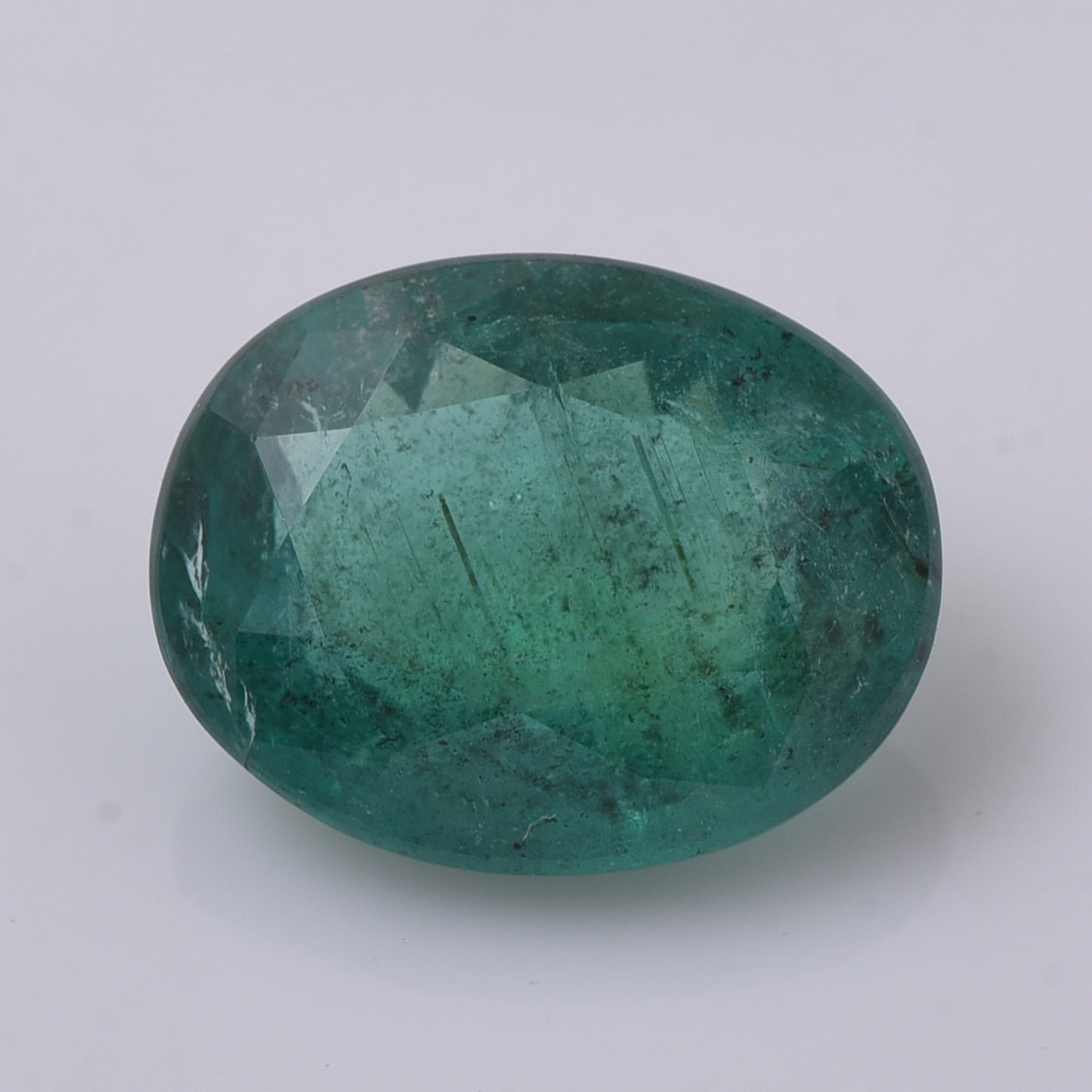 2.45 Natural Beryl Emerald Oval Mixed Cut Gemstone
