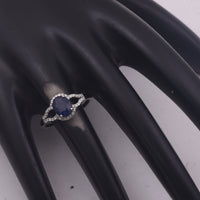 1.70 Ct Oval Mixed Cut Natural Sapphire 950 Platinum Ring