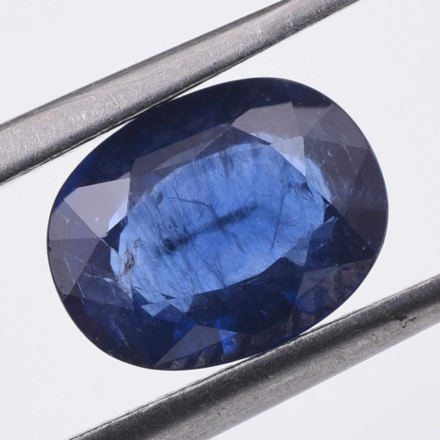 1.83 Natural Corundum Sapphire Oval Mixed Cut Gemstone
