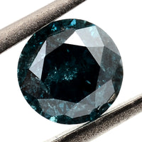 0.74 Blue Diamond Round Loose Gemstone