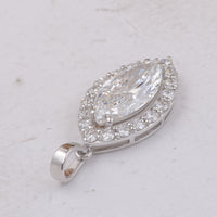 2.46 Carats Lab Grown Diamond 14K Gold Pendant