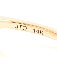 1.23 Ct Emerald Cut Natural Corundum Ruby 14K Gold Ring