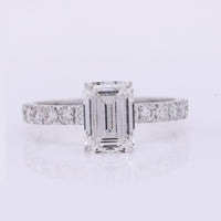 2.55 Carats Lab Grown Diamond 14K Gold Ring