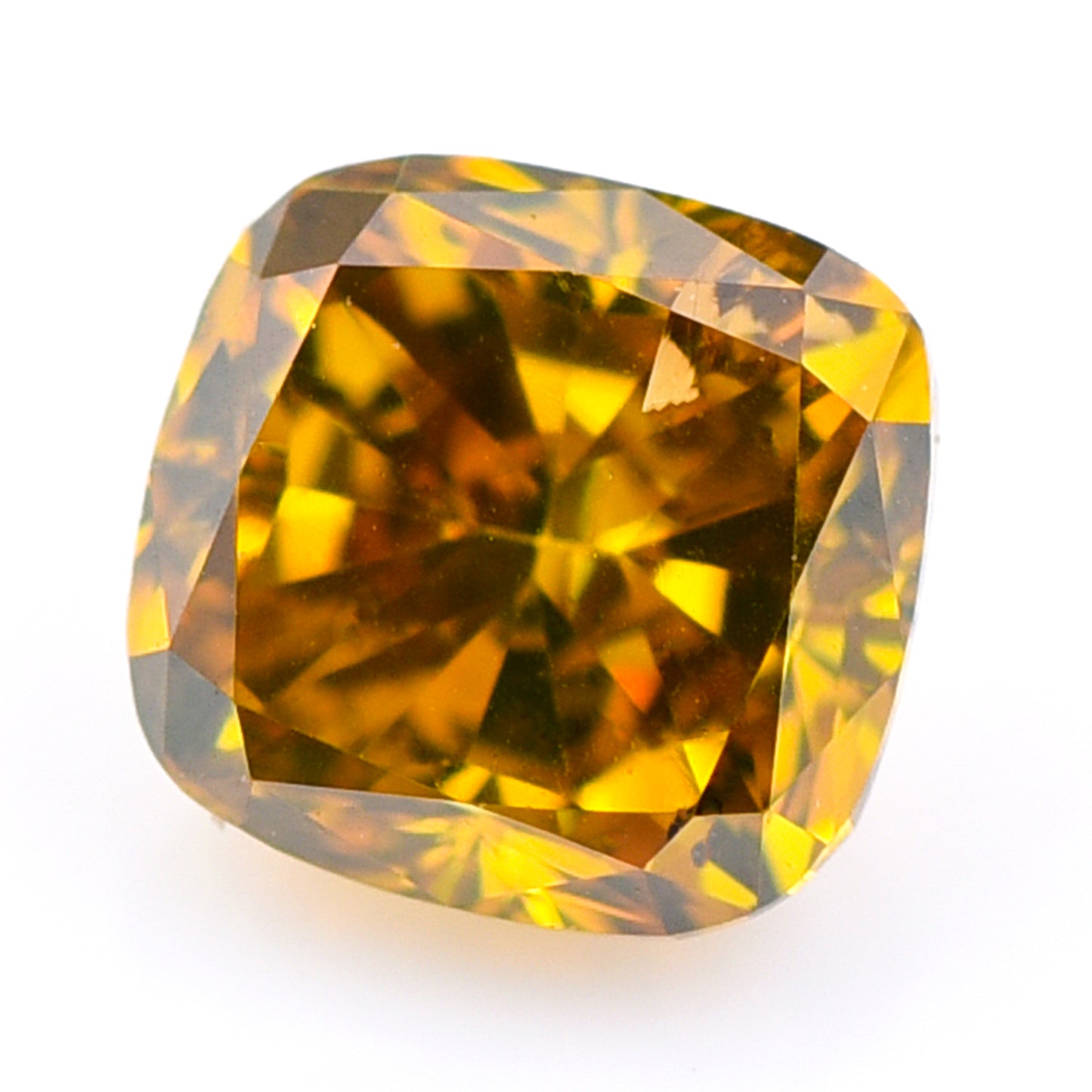 0.36 Brown Diamond Cushion Loose Diamond
