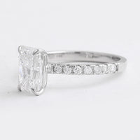 2.84 Carats Lab Grown Diamond 14K Gold Ring