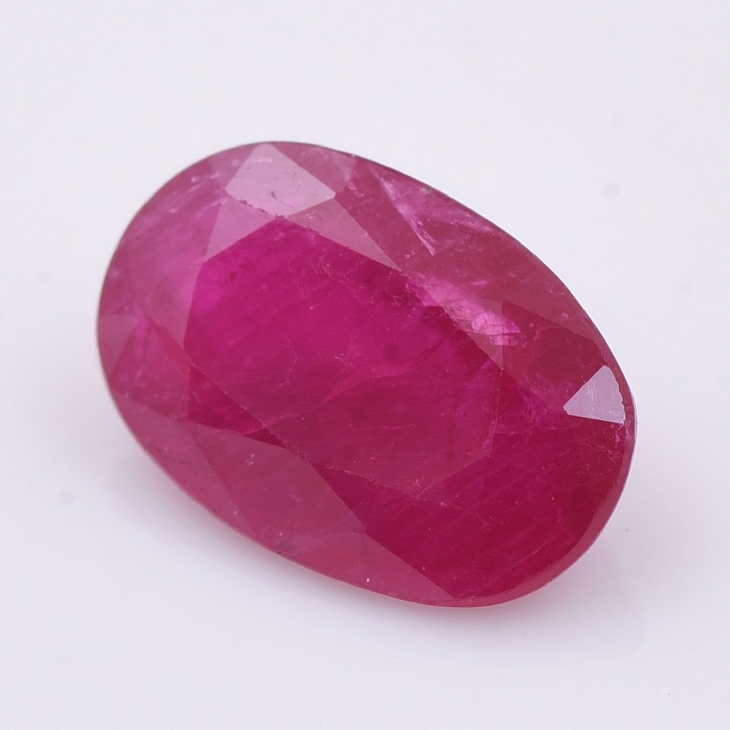 1.9 Natural Corundum Ruby Oval Mixed Cut Gemstone