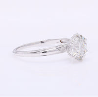 2.03 Carats Lab Grown Diamond 14K Gold Ring