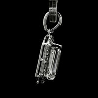 2.63 Carats Lab Grown Diamond 14K Gold Pendant