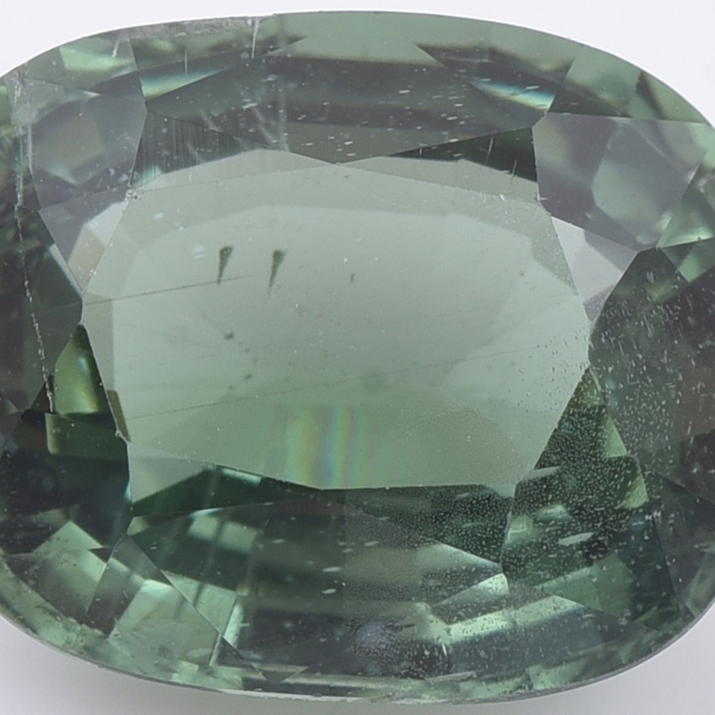 5.5 Natural Apatite Rectangular Cushion Mixed Cut Gemstone