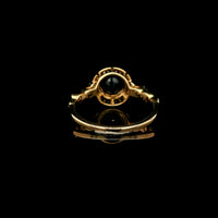 1.80 Ct Round Mixed Cut Natural Sapphire 14K Gold Ring