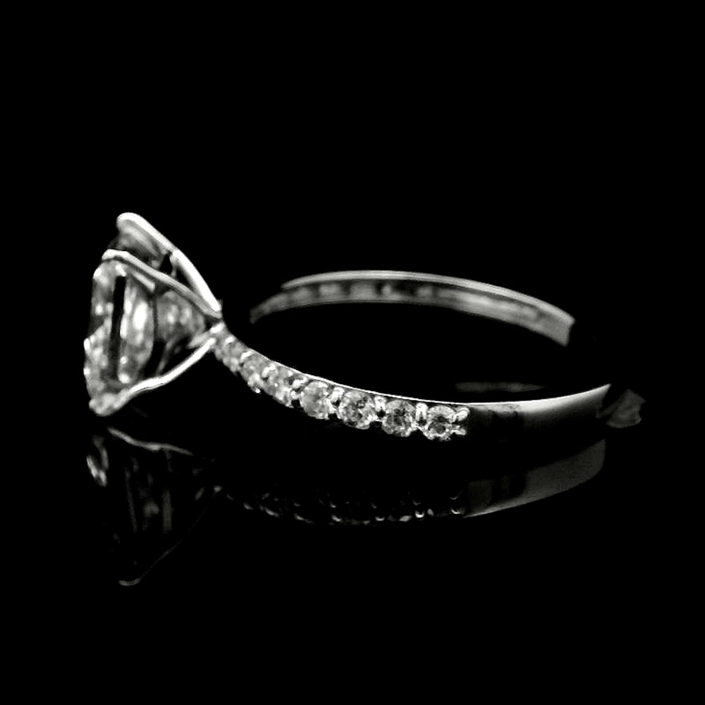 2.50 Carats Lab Grown Diamond 14K Gold Ring