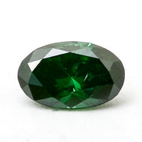 0.23 Green Diamond Oval Loose Diamond