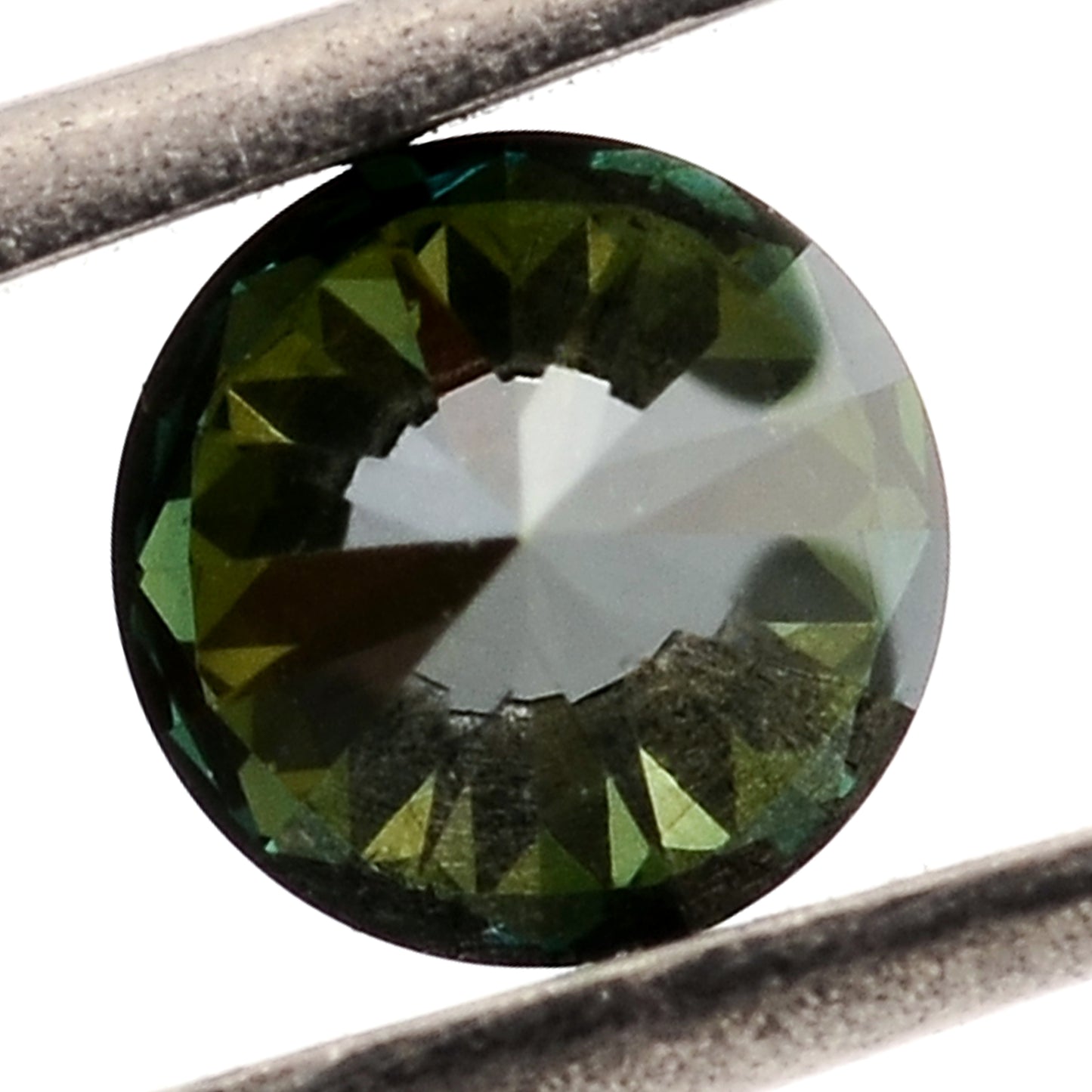0.74 Green Diamond Round Loose Gemstone