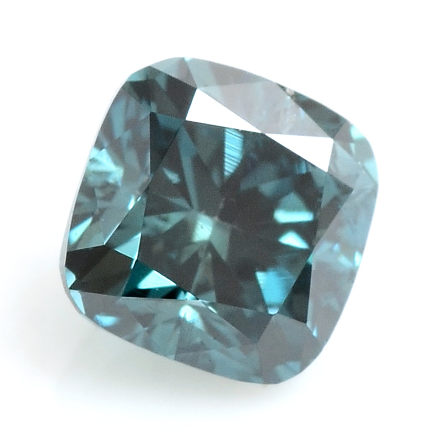 0.31 Carat Blue Diamond Cushion Loose Gemstone