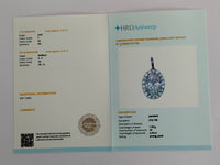2.44 Carats Lab Grown Diamond 14K Gold Pendant