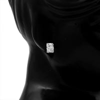 3.71 Carats Lab Grown Diamond 14K Gold Earrings
