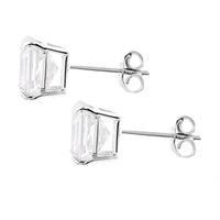 5.77 Carats Lab Grown Diamond 14K Gold Earrings