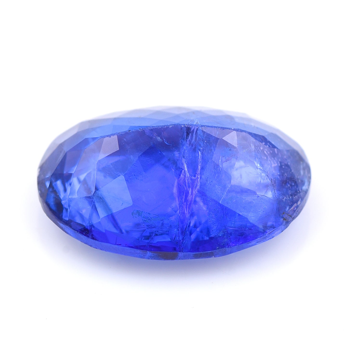 7.14 Natural Zoisite Tanzanite Oval Mixed Cut Gemstone