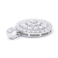 2.14 Carats Lab Grown Diamond 14K Gold Pendant