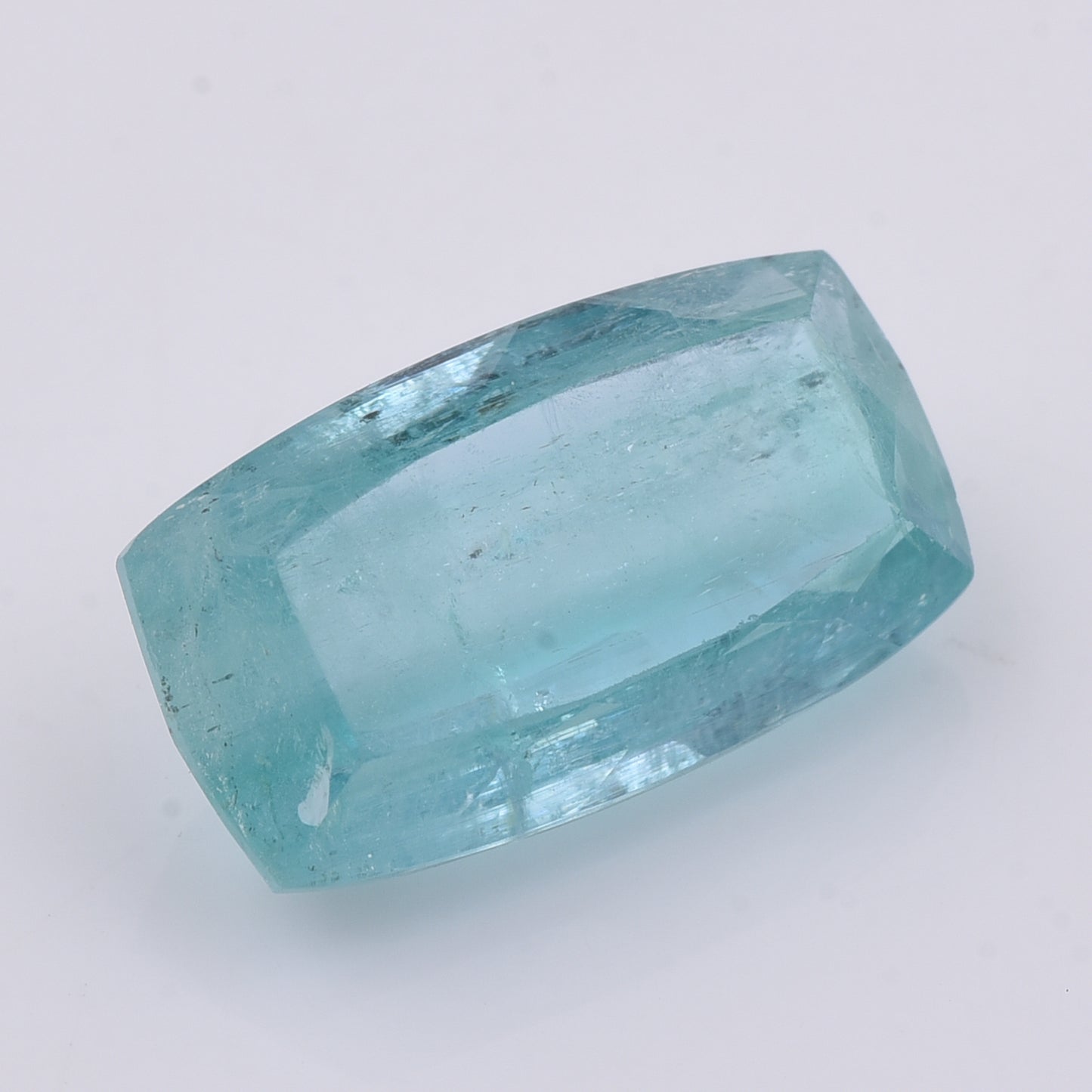 6.55 Natural Beryl Emerald Rectangular Cushion Mixed Cut Gemstone