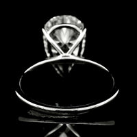 4.16 Carats Lab Grown Diamond 14K Gold Ring