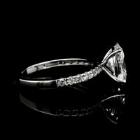 2.15 Carats Lab Grown Diamond 14K Gold Ring