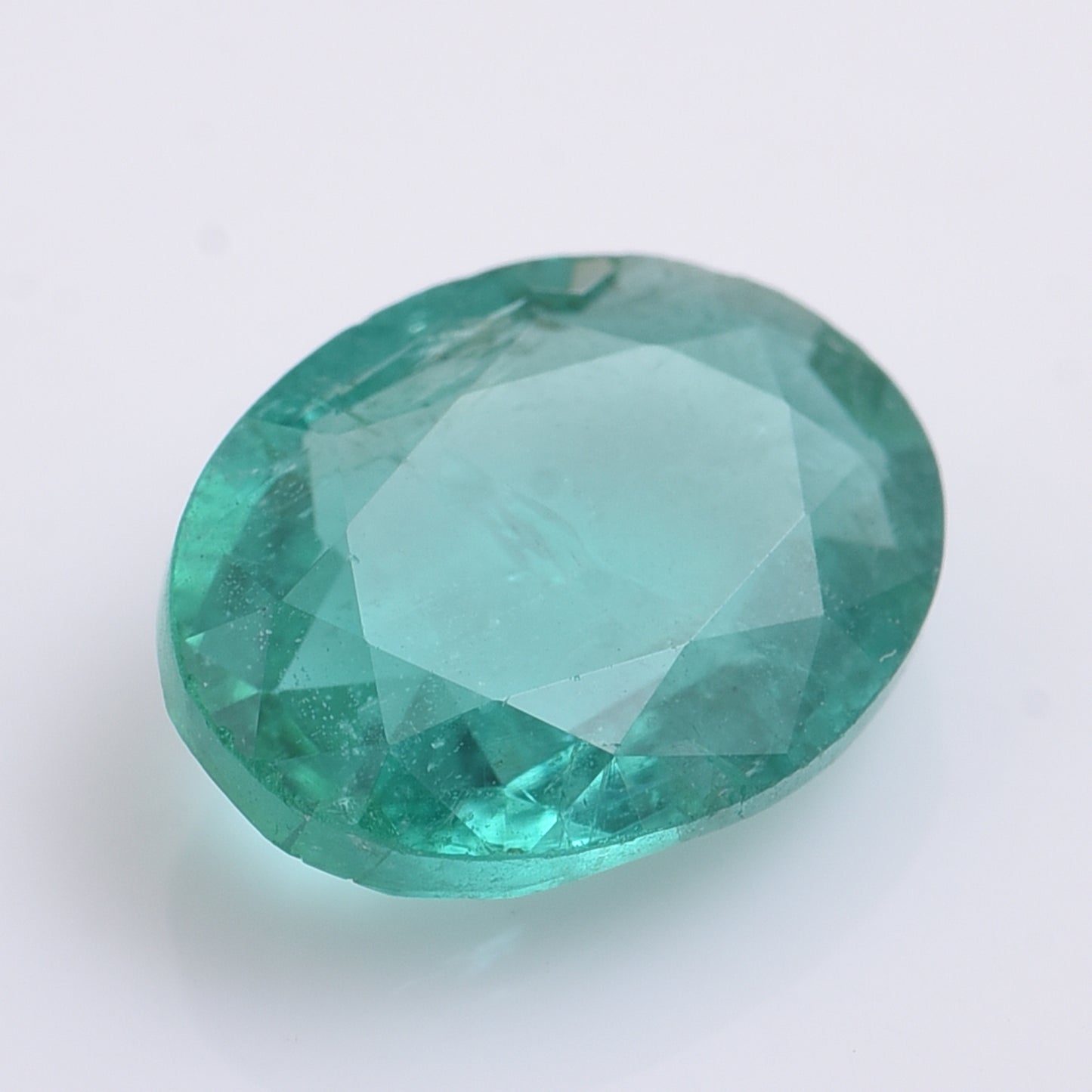2.02 Natural Beryl Emerald Oval Mixed Cut Gemstone