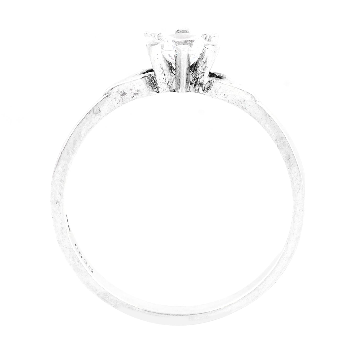 0.39 Ct Cubic Zirconia 925 Sterling Silver Ring