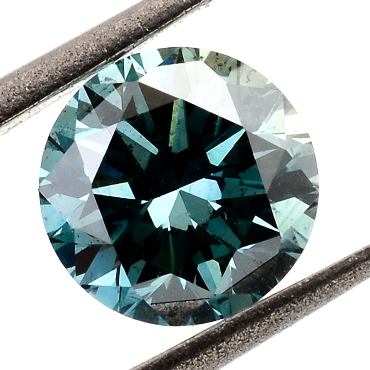 0.35 Blue Diamond Round Loose Gemstone