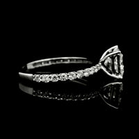 1.92 Carats Lab Grown Diamond 950 Platinum Ring