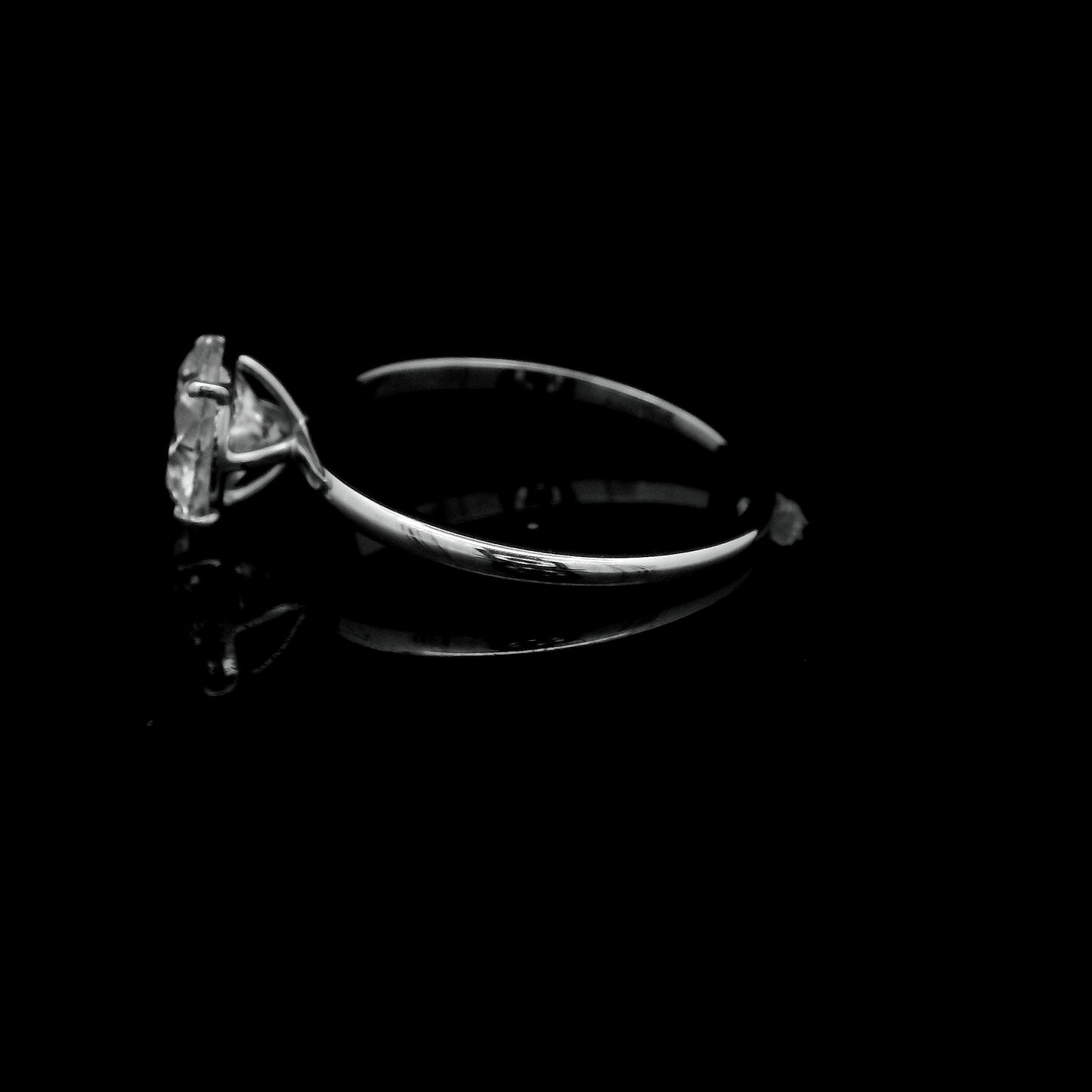 1.49 Ct Round Lab Grown Diamond 14K Gold Ring