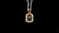 5.05 Ct Octagon Natural Sapphire 14K Gold Pendant
